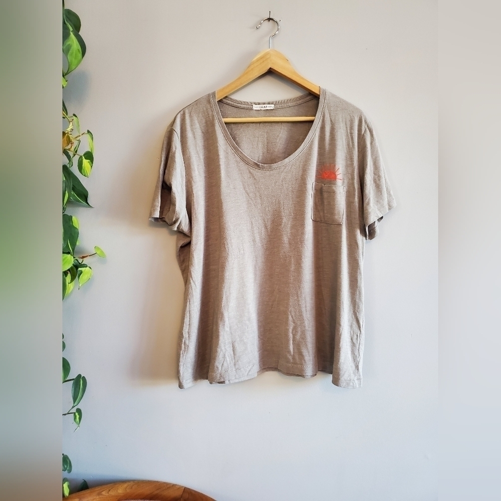 camp brand goods t shirt. no size fits L best. VGUC